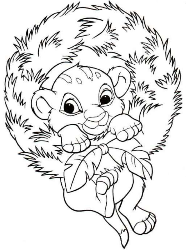 Kidsnfun 48 Kleurplaten van Kerstmis Disney